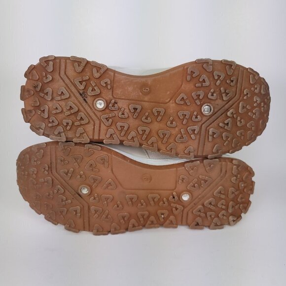 Rachel Zoe Womens 9 Tan Taupe Lace up Fashion Sneaker Cute Casual Tennis Shoe - Picture 9 of 11